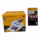 Kodak Dock Plus 4x6 Instant Photo Printer Bundle 40 Sheets PD460 White