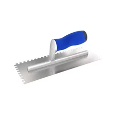 11 In. X 4-1/2 In. Square-Notched Margin Trowel with Notch Size 3/16 In. X 1/8 I