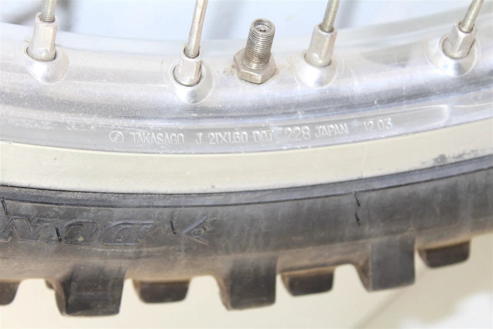 2006 Yamaha WR 250F Front Wheel Rim Hub - Image 3 of 4