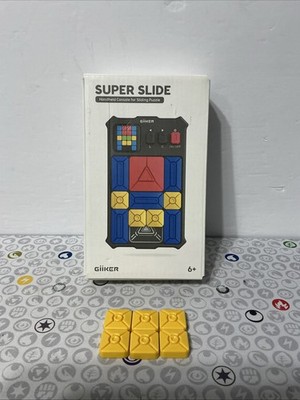 GiiKER Super Slide Electronic Handheld Brain Teaser Puzzle - Complete - Tested!
