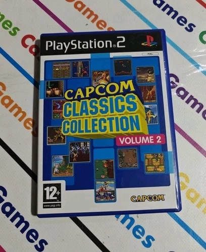 PS2 CAPCOM CLASSICS COLLECTION Vol 2 PAL ITALIAN CD MINT PLAYSTATION 2