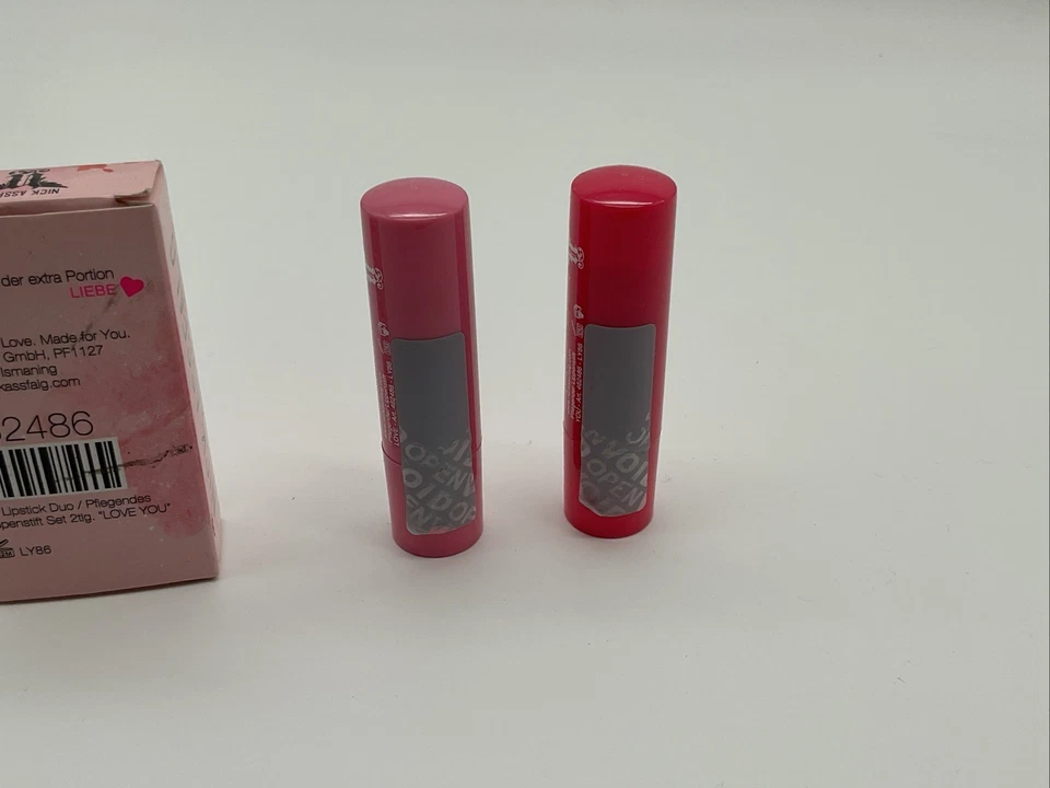 Nick Assfalg Lipstick Duo 2tlg. "Love You“ - Bild 4 von 4