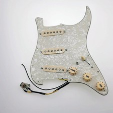  Alnico5 SSS Single Coil Guitar Pickups ST Da...