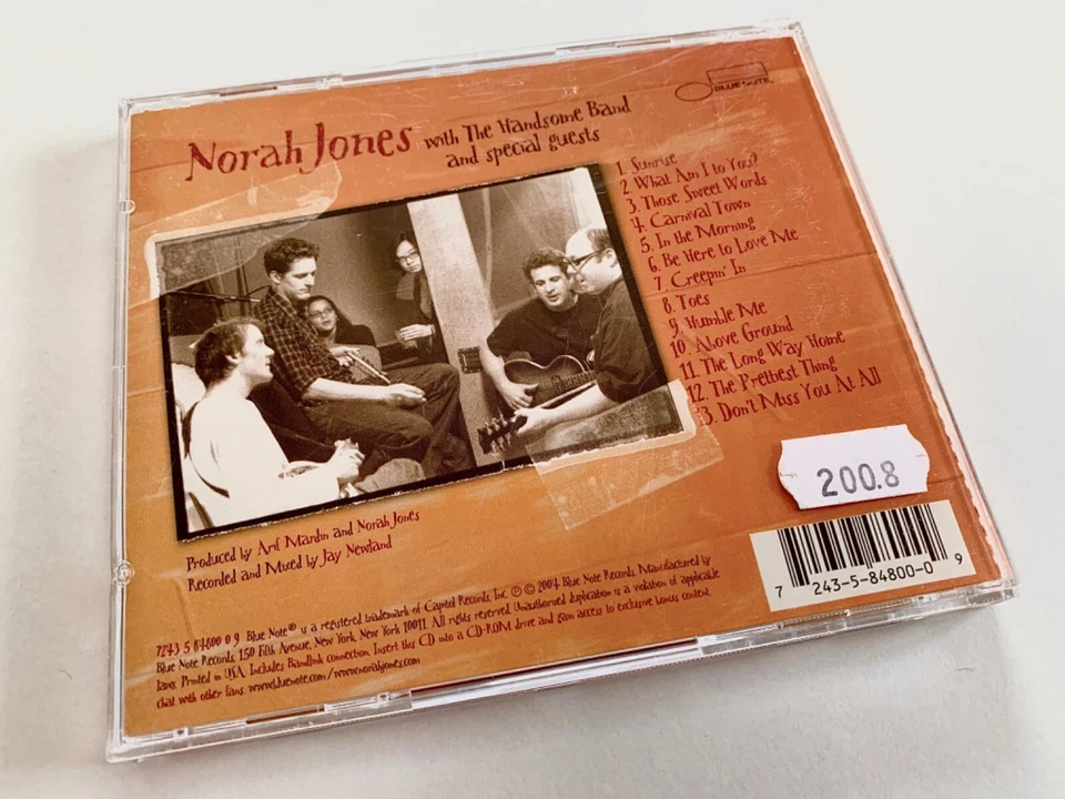 ❤️🥰🎵 Norah Jones 😍❤️👉🏼 Feels like home 👈🏼 CD 💿 von 2004 - Bild 3 von 4