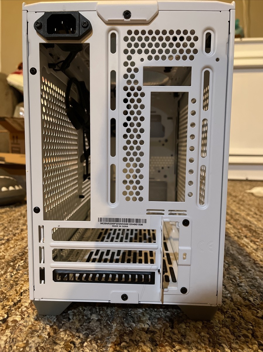 Cooler Master NR200P SFF Small Form Factor Mini-ITX Case - White