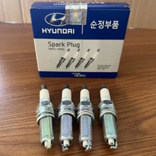 4PCS Iridium 18846-10060 SILZKR6B10E Spark Plugs For Hyundai ACCENT KIA RIO SOUL