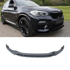 Carbon Print Fit For 2018-2021 BMW X3 G01 X4 G02 Sport Front Bumper Splitter Lip