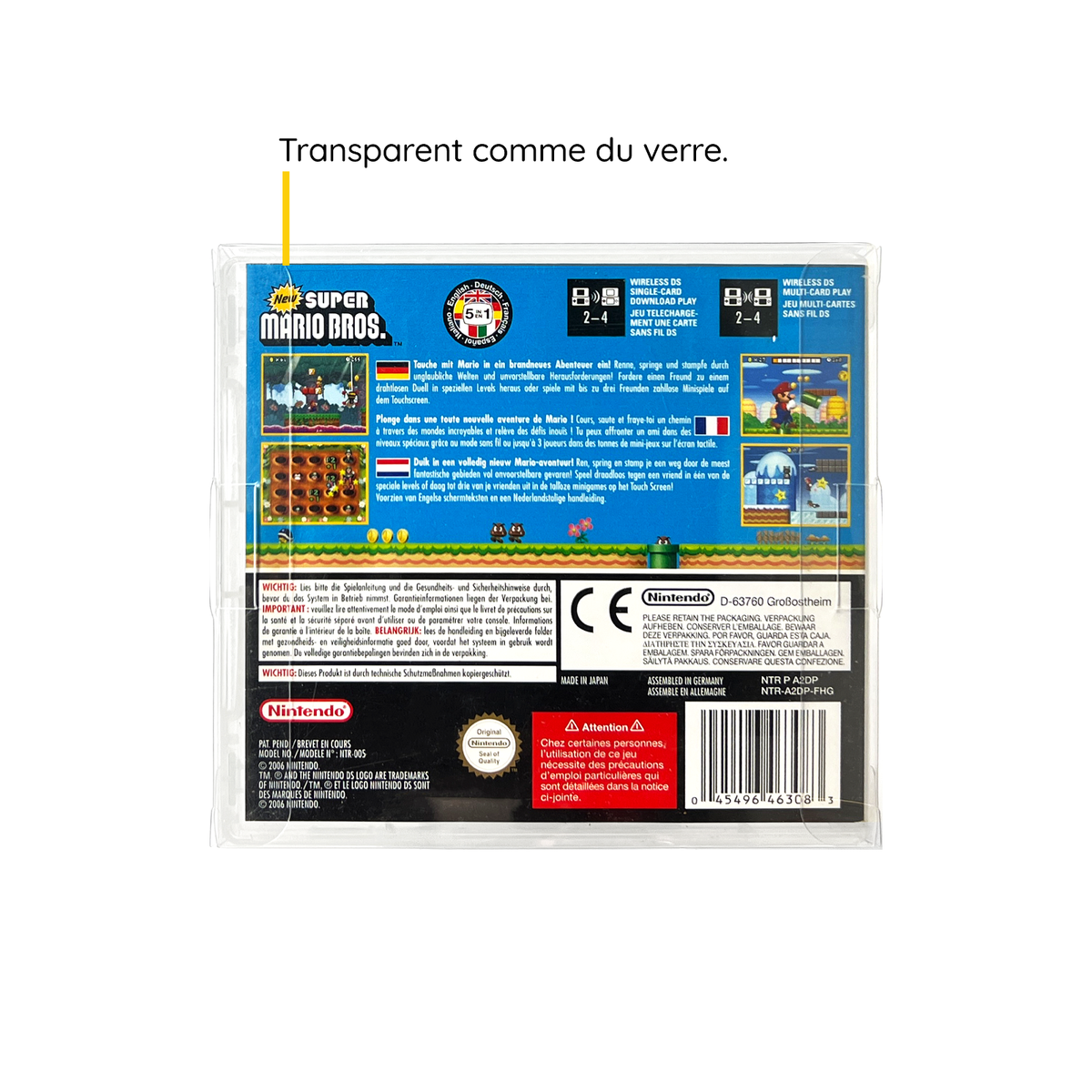 New Super Mario Bros Sur DS - NEUF Sous Blister - First Print (liseret Rouge)