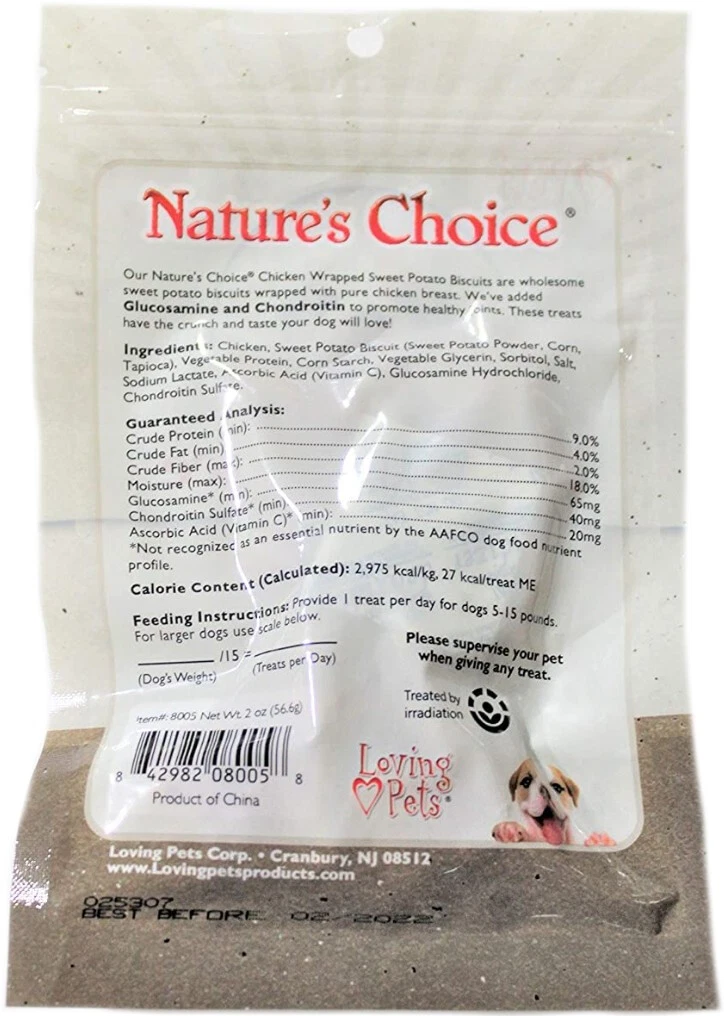 Natures choice top dog treats