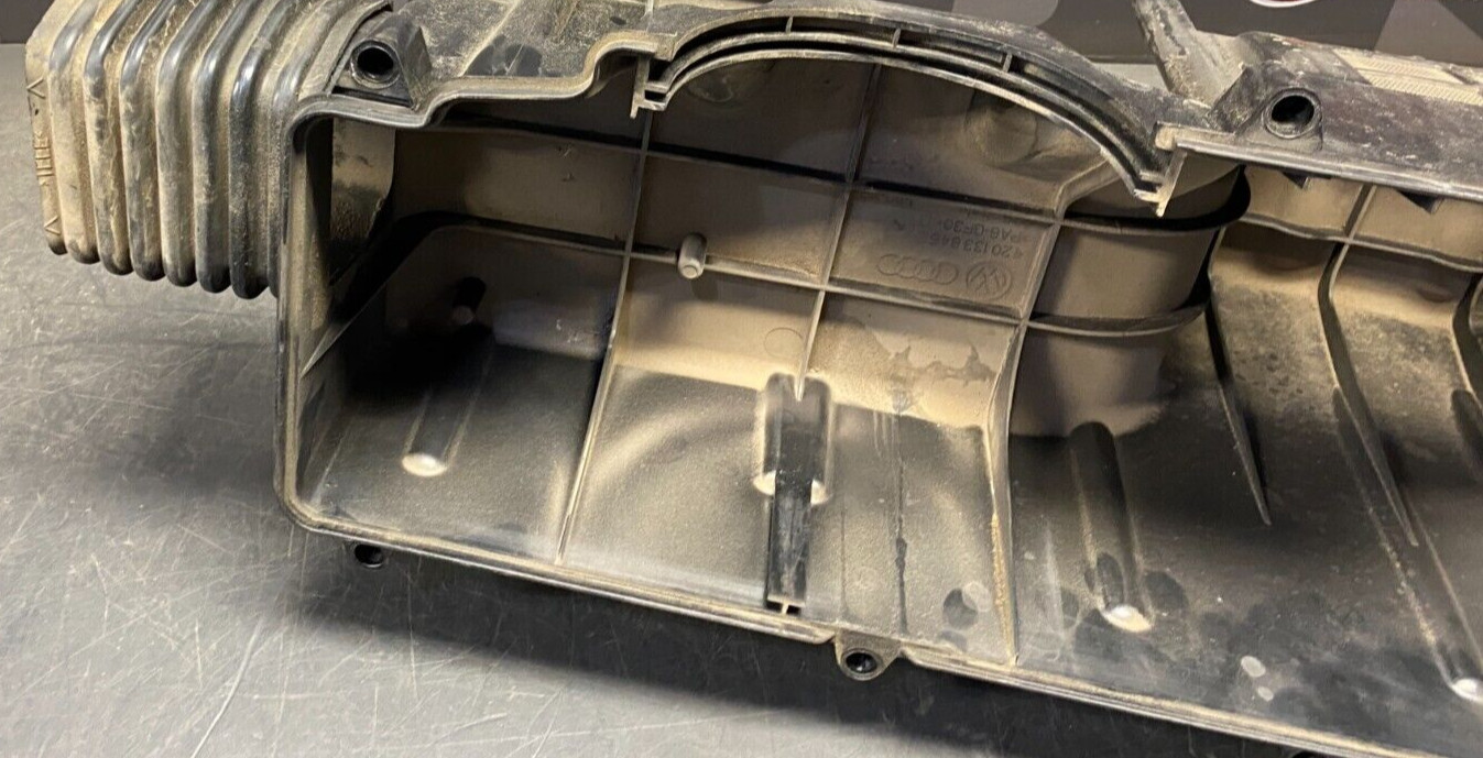 2012 AUDI R8 V10 OEM COUPE AIRBOX AIR INTAKE BOX AIR FILTERS USED