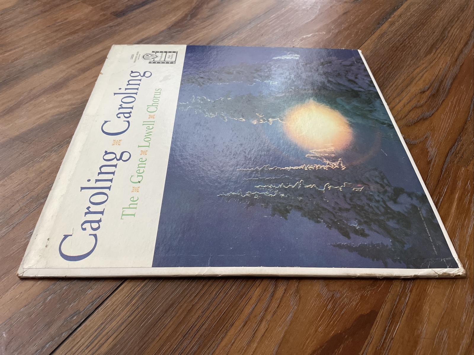 Gene Lowell Chorus Caroling Caroling 1958 WB W 1233 Jacket/Vinyl VG