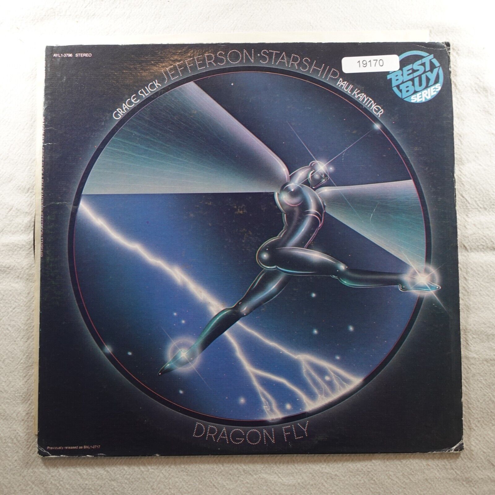 Jefferson Starship Dragon Fly   Record Album Vinyl LP