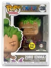 Funko Pop! One Piece Zoro Enma Glow in the Dark #1288 CCI with POP Protector