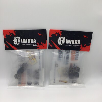 INJORA Hex 9mm Adapter, Price is for 2 Sets