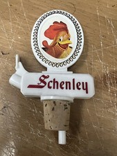 Vintage Schenley Distillery Rooster Cork Stopper Plastic Pourer