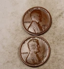 1913-D+1916-D Lincoln Wheat Cent Penny Set/Lot * Fine F * 2 Coins * XWL212