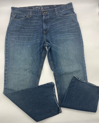 Vintage Genuine Dark Blue Jeans 