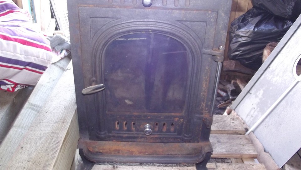 Multi Fuel/Wood Burning Stove Needs TLC 5KW eBay