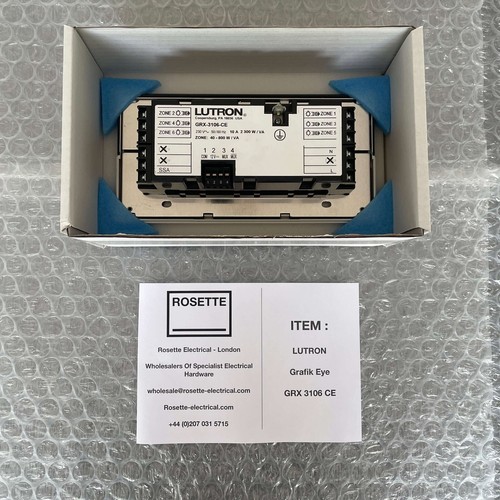 Lutron Graphic Eye - GRX 3106 CE - con 12 mesi di garanzia; IVA INC * - Foto 2 di 5