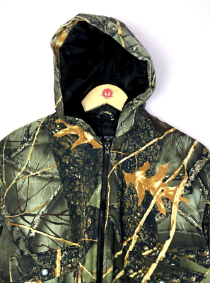 WFS Burly Camo Youth Hooded Hunting Coat Jacket Size Large Boys | eBay