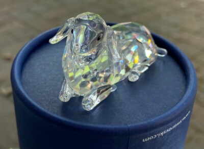 SWAROVSKI Crystal ““Mother Sheep Lying” Figurine (# 631 437) Mint