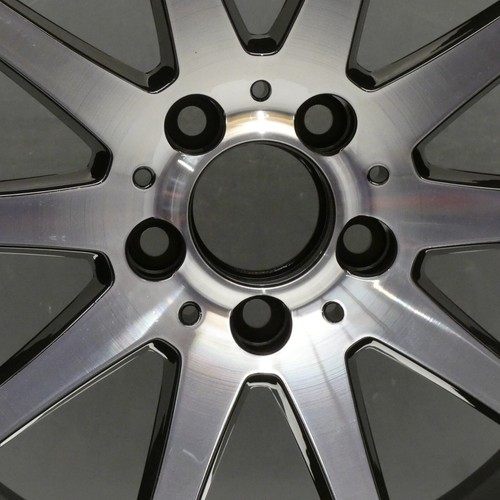 MERCEDES SLC43 18" DIAMOND CUT ALLOY WHEEL RIM OEM REAR A1724013102 GENUINE X1 - Picture 3 of 17