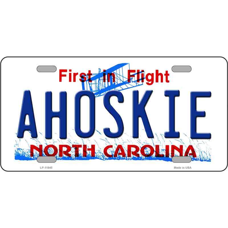 Ahoskie North Carolina Novelty License Plate Tag LP11845 eBay