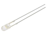 2X OSM54P3E31B Led 3 Mm Warmweiß 18000-22000Mcd 30° Front: GewöLbt 2,9-3,4V Opto