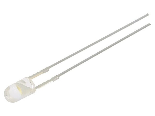 2X OSM54P3E31B Led 3 Mm Warmweiß 18000-22000Mcd 30° Front: GewöLbt 2,9-3,4V Opto-image