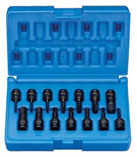 Grey Pneumatic 9298HC 1/4" Drive 14 Piece Impact Hex Driver Set