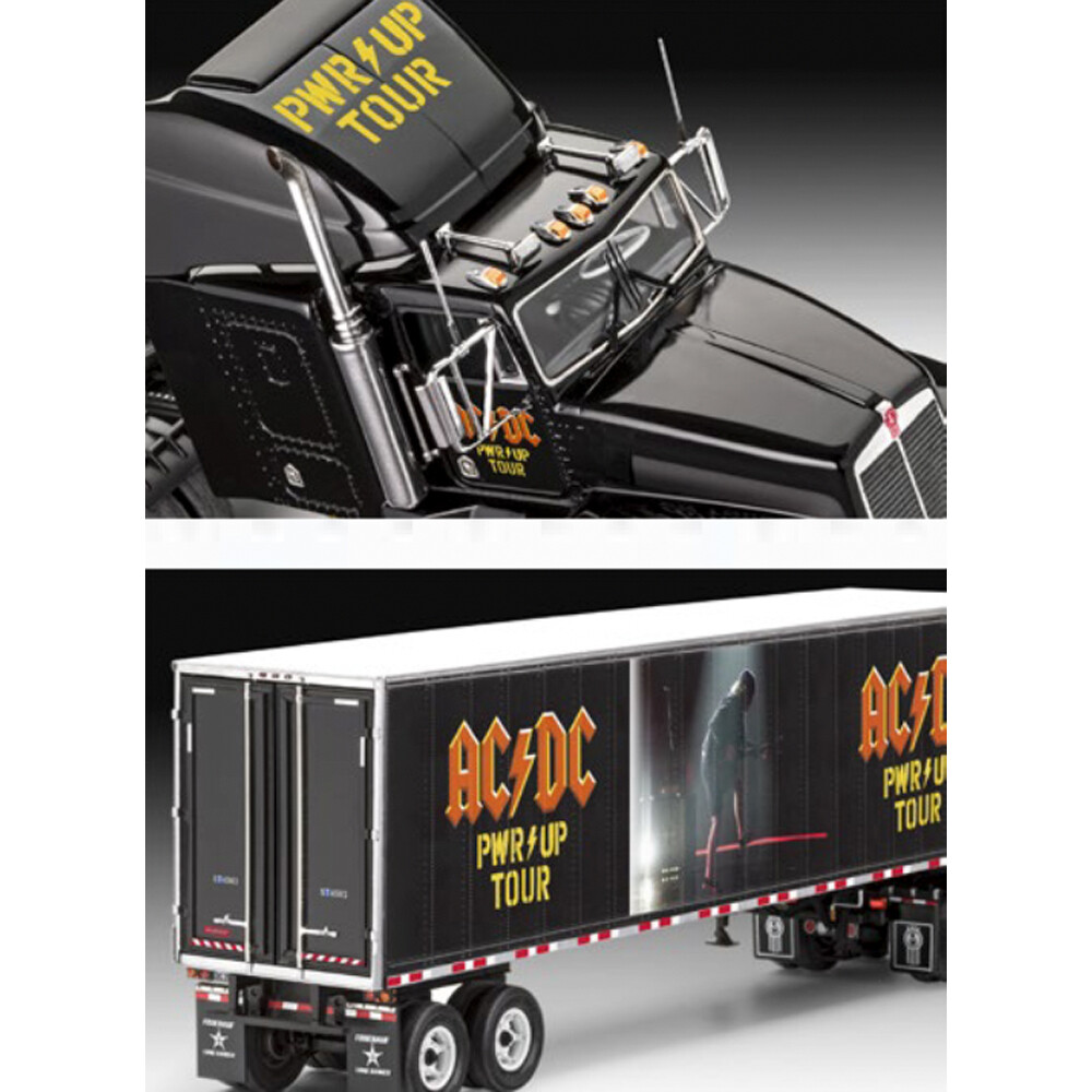Revell Model Kit Cars Revell 7453 AC/DC Tour Truck - Chuck's Trains ...