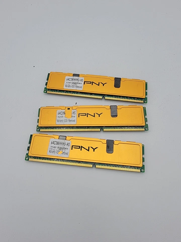 PNY 64COMHHHJ-HS Desktop 12GB RAM (3x4GB) DDR3 1333MHz MEMTEST PASSED - Image 4 of 4