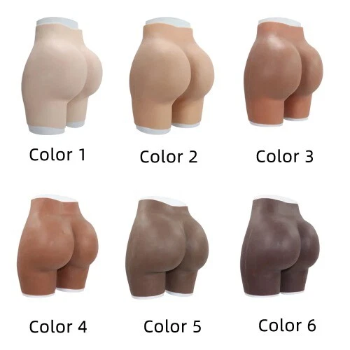 Pantalones de silicona con entrepierna abierta para glúteos y cadera acolchados con disfraces africanos talla grande Foto 2 de 4