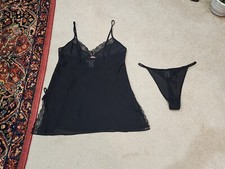 Cruz NWOT Vintage Lingerie Thong Set Size Medium