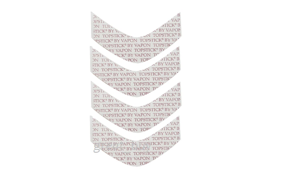 VAPON TOPSTICK Plus Custom Cut Front "B Curve"Tape_50 Strips_Clear,Double-sided - Image 2 of 3