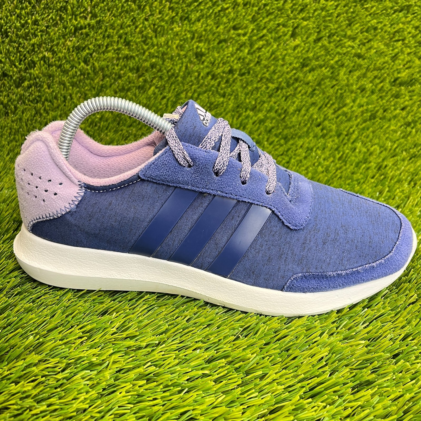 Adidas Element Refresh Womens Size 8.5 Blue Walking Running Shoes Sneakers