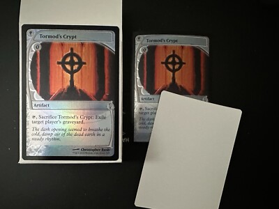 MTG Tormod s Crypt Foil Artist Proof From Christopher Rush Family