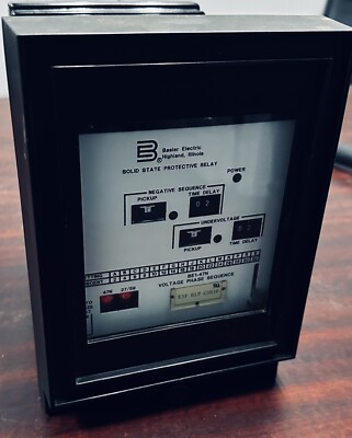 Basler BE1-47N Voltage phase sequence relay part no E3FE1PC3N3F