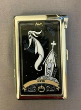 NBX Tarot Death Cigarette Case with lighter ID Holder Wallet NBC