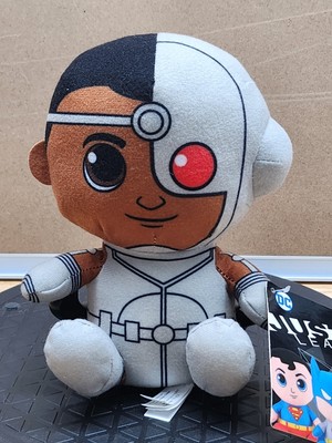 DC Justice League Cyborg Plush Stuffed  Animal Toy Figure 9'' 1/2   Collectable