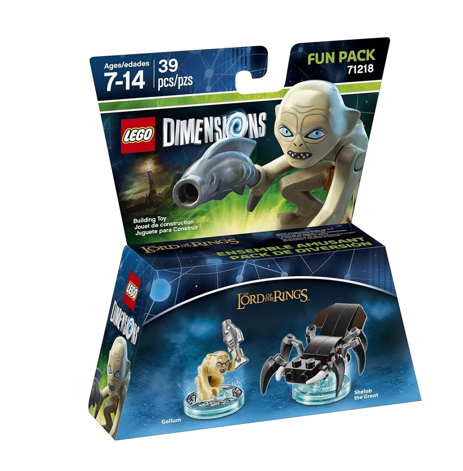 71218 LEGO Dimensions Fun Pack Gollum Nuevo En Caja SELLADO Foto 2 de 4