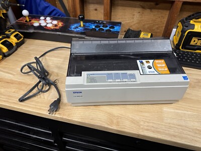 Epson LX-300+II Dot Matrix Printer { For Parts/Not Working }