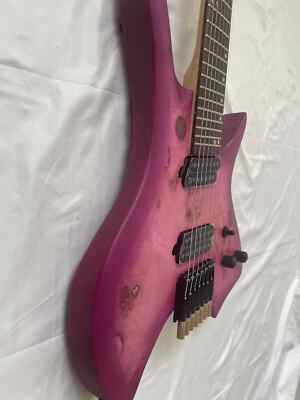 Headless Purple Electric Guitar 7-String Professional Hot Sale High Quality