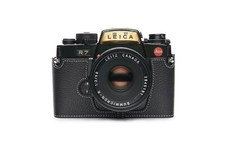 Genuine Real Leather Half Camera Case Bag Cover for Leica R7 R6 R6.2 R5 R4 R3