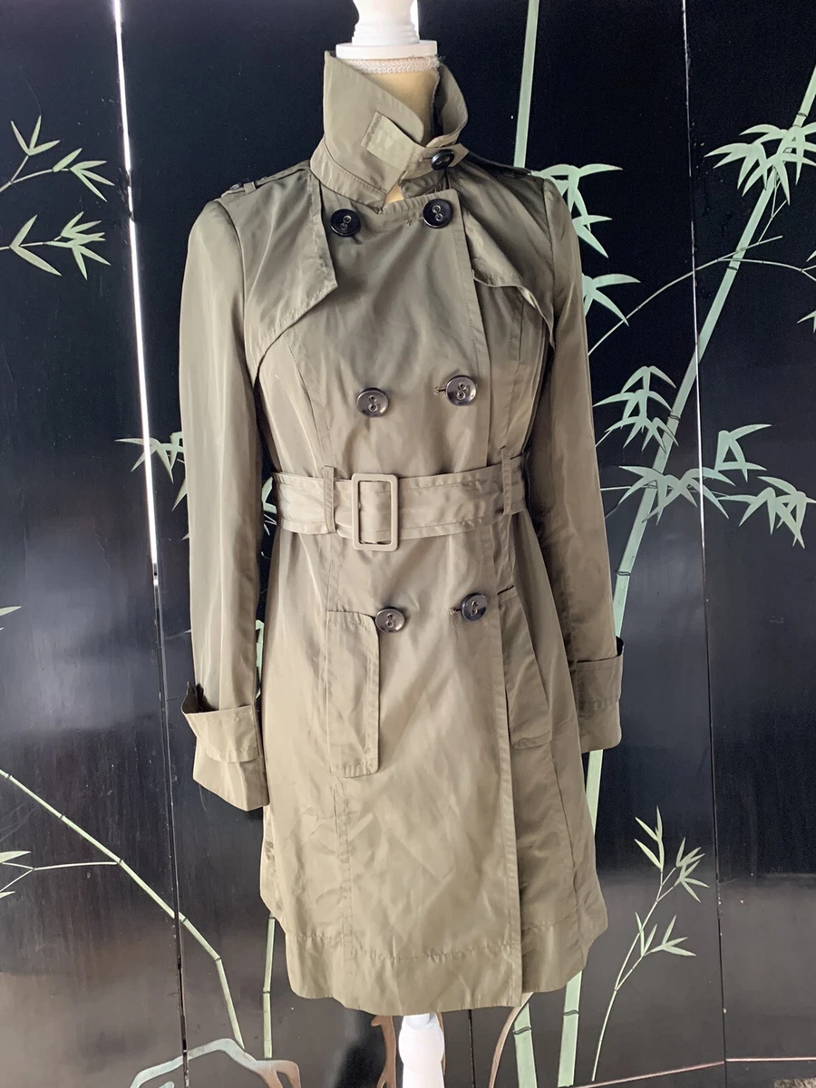 Khaki green raincoat clearance womens