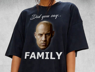 Fast & Furious Vin Diesel T-Shirt