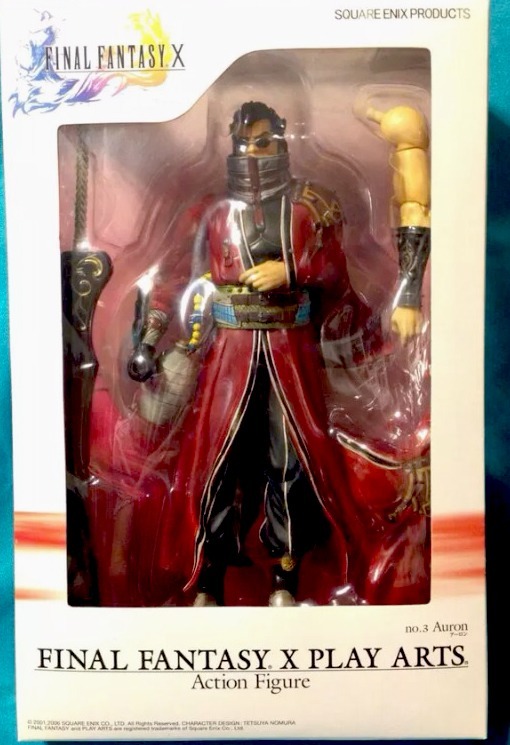 Final Fantasy X Play Arts Action Figure Brand New Sealed, No.3