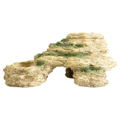 Terra Della Terrarium Dekoration Steinpool für Reptilien 24,5x15 cm