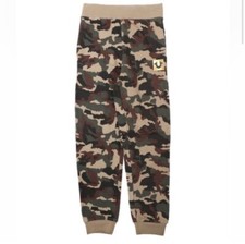 True Religion Boys Camo Joggers As L New W/O Tag
