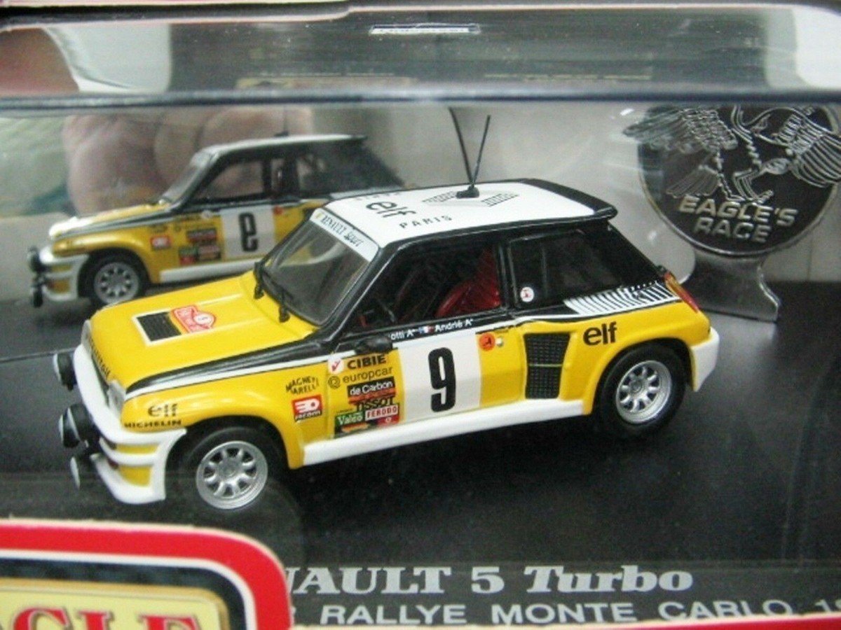 WOW EXTREMELY RARE Renault 5 Turbo WRC #9 Ragnotti M.Carlo 1981 1